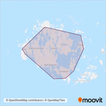 Ålandstrafiken (Bus) coverage area map