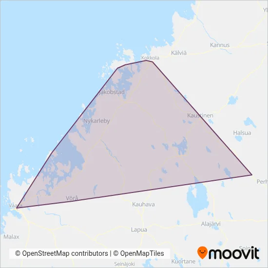 Ingsva coverage area map