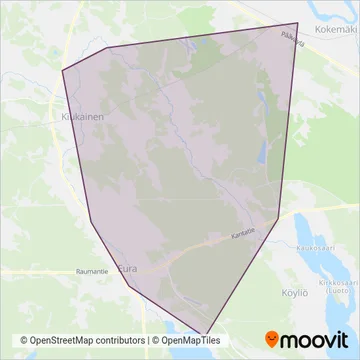Niittumaa Oy coverage area map