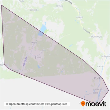 Koivisto Pentti coverage area map