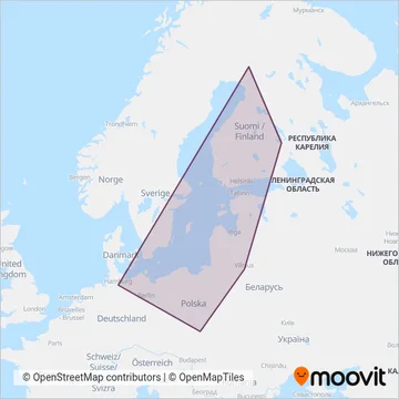 FlixBus-eu coverage area map