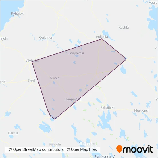 Tahvola Ltd coverage area map