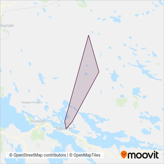 A. Kyllönen Ltd coverage area map