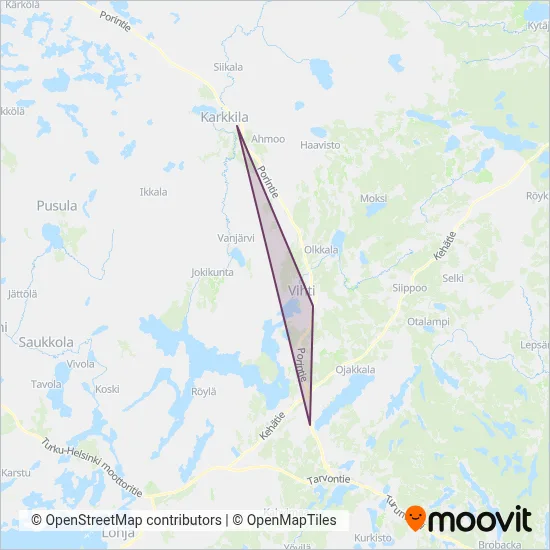 Korsisaari Ltd coverage area map