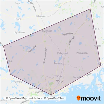 Ventoniemi Oy coverage area map