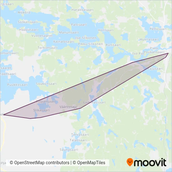 Bussi-Manninen Ltd coverage area map