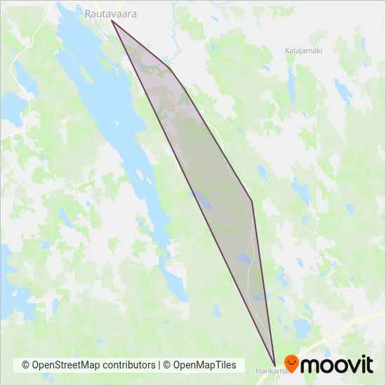 Rautavaara Charter Ltd coverage area map