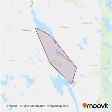 Reijo Uusisalo Oy coverage area map
