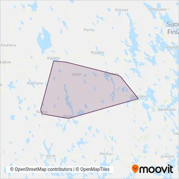 Jousmäki Oy coverage area map