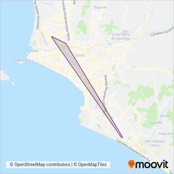 Treintitres S.A. coverage area map