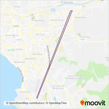 Santo Cristo S.A. coverage area map