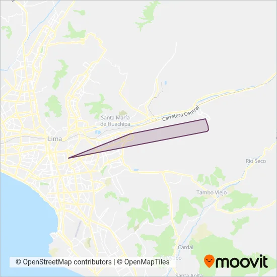 Santa Anita S.R.L. coverage area map