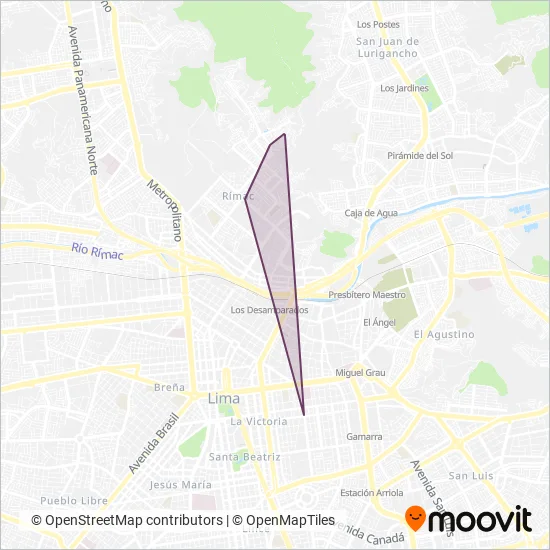 El Bajopontino S.A. coverage area map