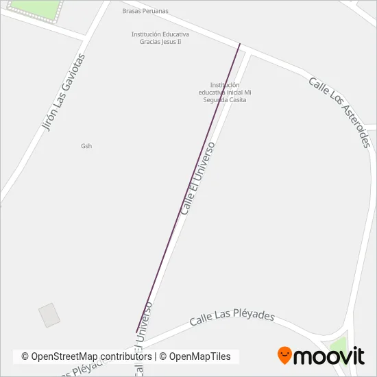 El Metro S.A. coverage area map