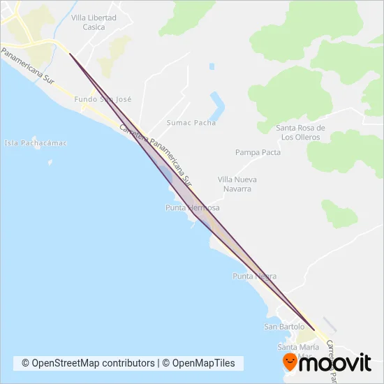 San José S.A. coverage area map
