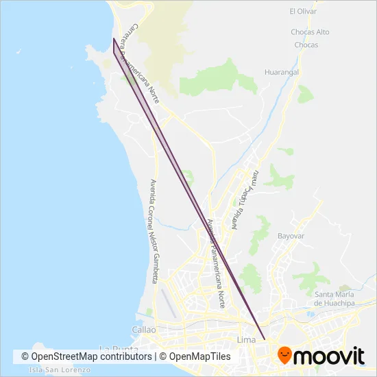 Buena Estrella S.R.L. coverage area map