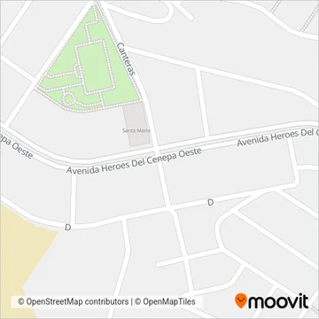 ETSAMSAC coverage area map