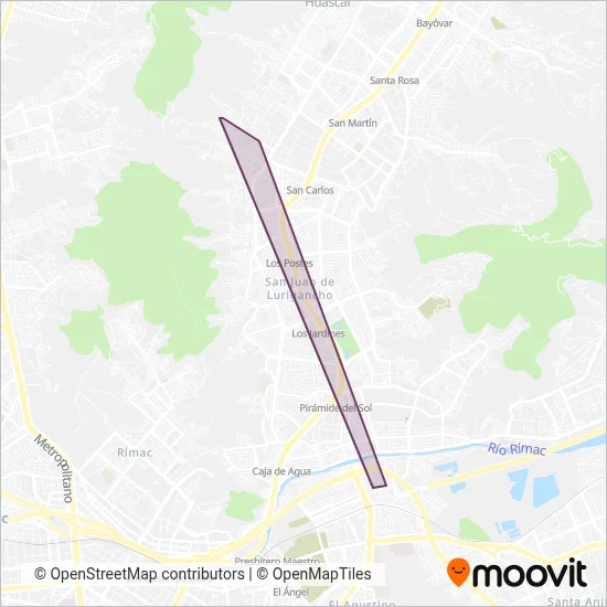 Scandalo S.A. coverage area map