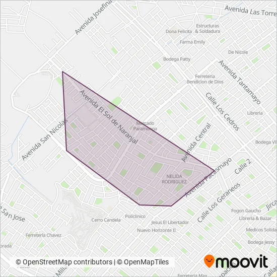 TRANSLICSA coverage area map
