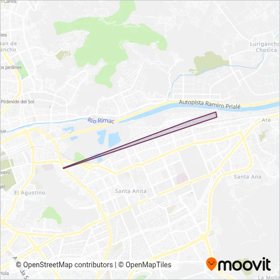 ETVIRCOSA coverage area map