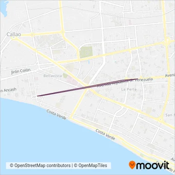 Emp. de Trans. y Multiserv. Ovni S.A. coverage area map