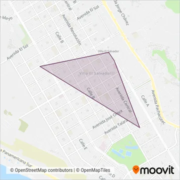 Santa Cruz de Punta Hermosa S.A. coverage area map