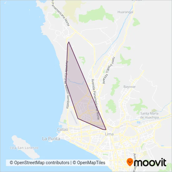 Liventur S.A. coverage area map