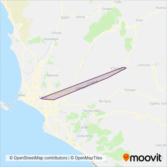 78 S.A. coverage area map