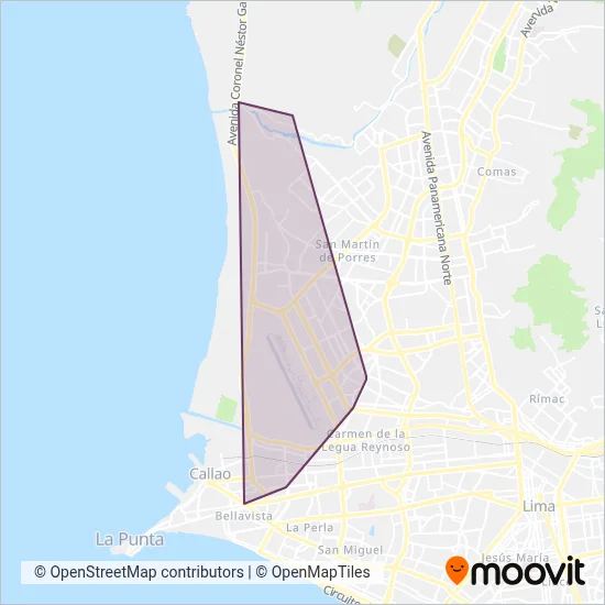 ETRARSAC coverage area map