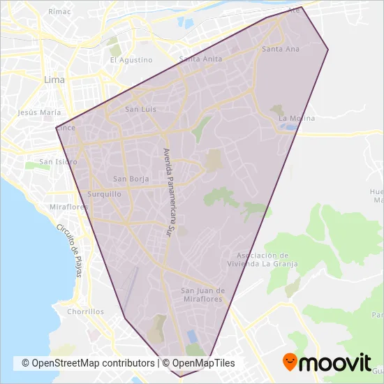 ATCRSA coverage area map