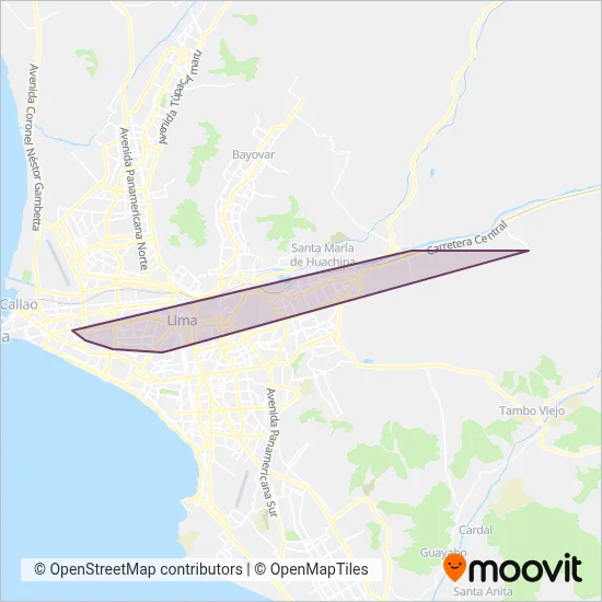 Santa Rosa de Lima S.A. coverage area map