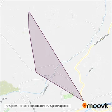 San Cristóbal Palcamayo S.A. coverage area map