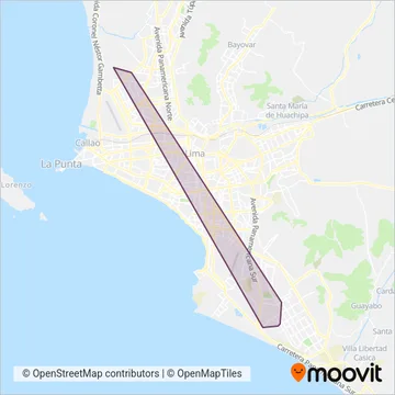 LIPETSA coverage area map