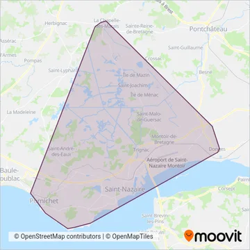 STRAN coverage area map