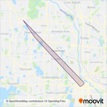 Maple Grove coverage area map