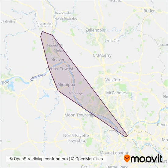 BCTA coverage area map