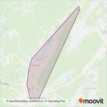Amtran coverage area map
