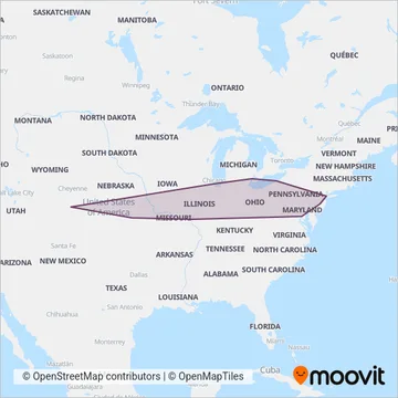 Greyhound-us coverage area map