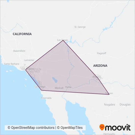 FlixBus-us coverage area map