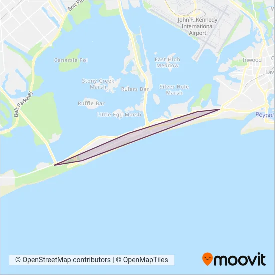 NYC Ferry Shuttle bus coverage area map