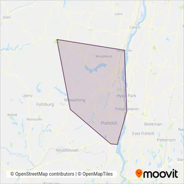 UCAT coverage area map