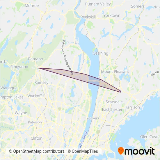 Hudson Link coverage area map