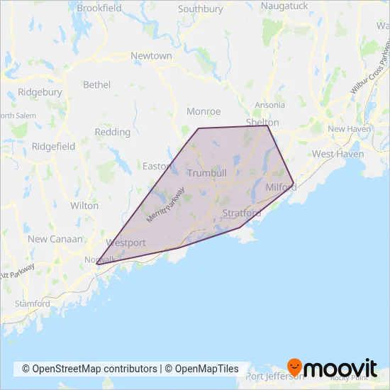 GBT coverage area map