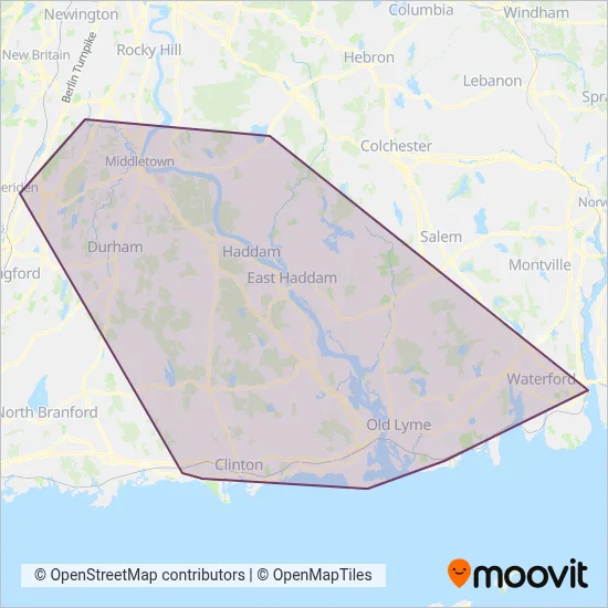 MAT coverage area map