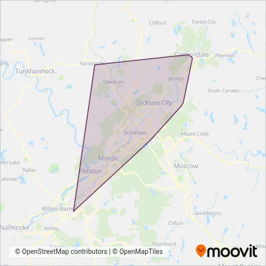 COLTS coverage area map