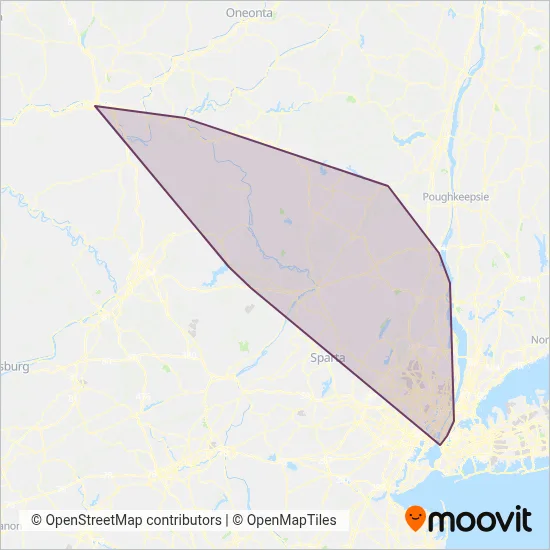 ShortLine Hudson coverage area map