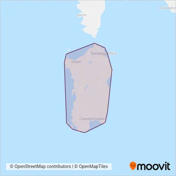 ARST (Bus) coverage area map