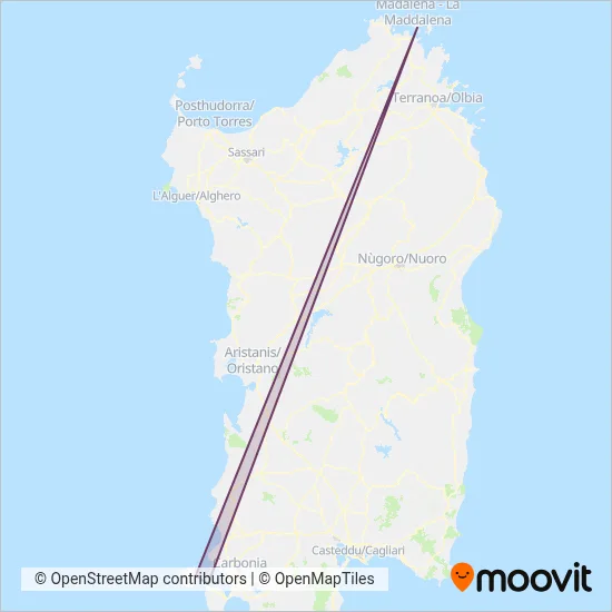 Area coperta dal servizio di Delcomar