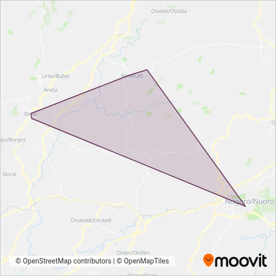 Area coperta dal servizio di MASALA FRANCESCO ANGELO EREDI S.A.S.