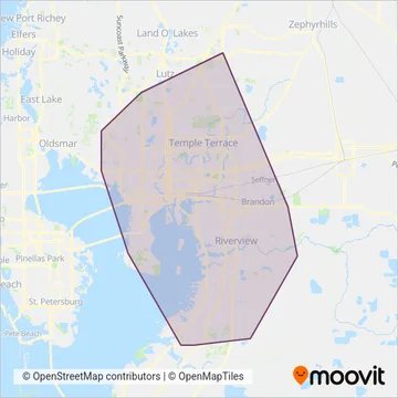 HART coverage area map